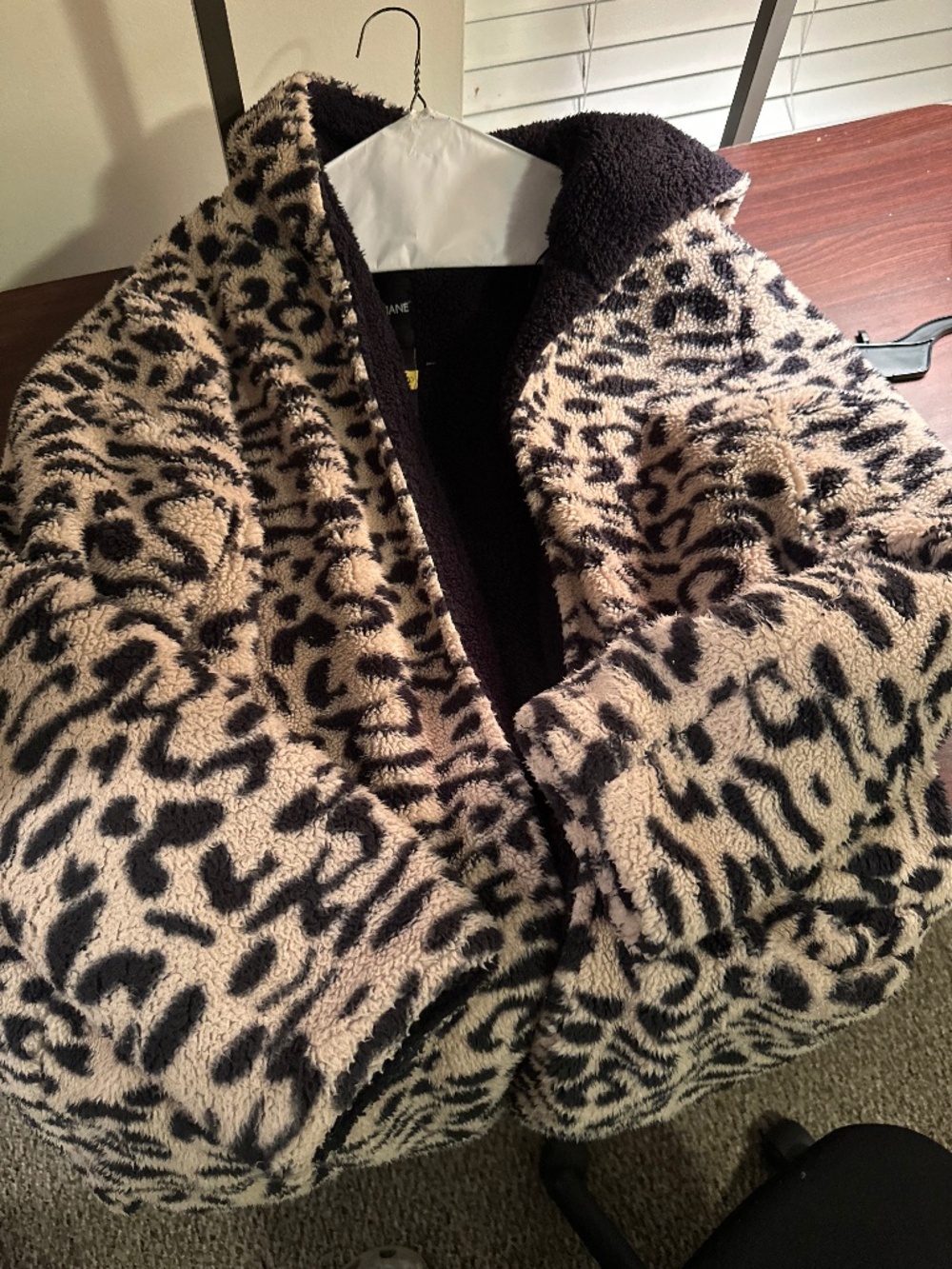 Cheetah Hooded Cardigan